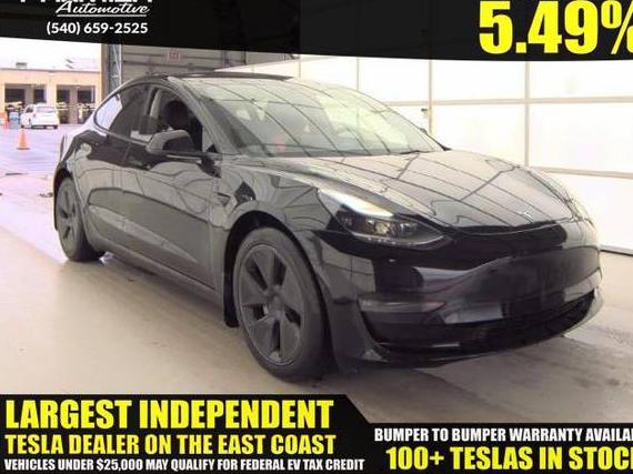 TESLA MODEL 3 2023 5YJ3E1EB7PF693188 image